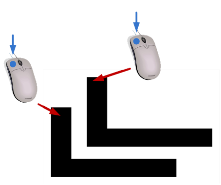 Pasting a selection ForcePAD